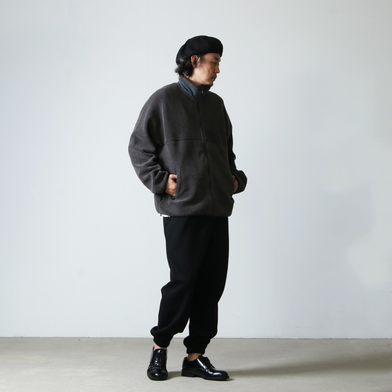 Graphpaper Wool Boa Zip-Up Blouson-