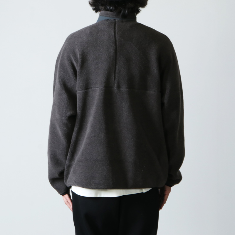 Graphpaper (グラフペーパー) Wool Boa Zip-Up Blouson / ウールボアジップアップブルゾン