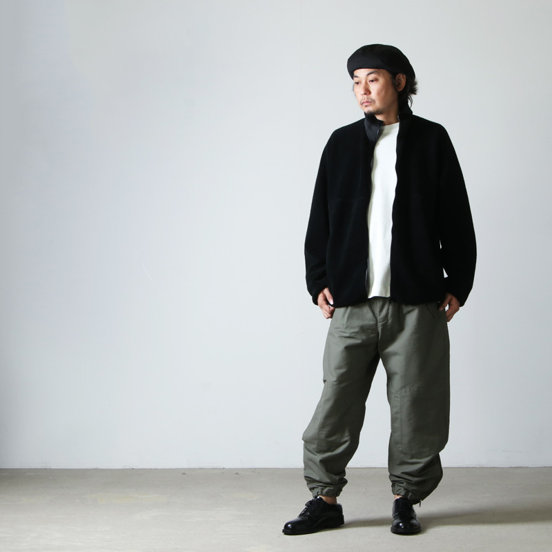 Graphpaper (グラフペーパー) Wool Boa Zip-Up Blouson / ウールボア 