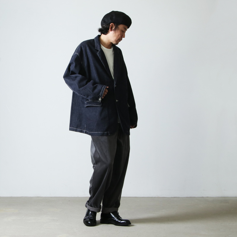 Graphpaper (グラフペーパー) CIOTA for GP Suvin Cotton Denim Jacket 