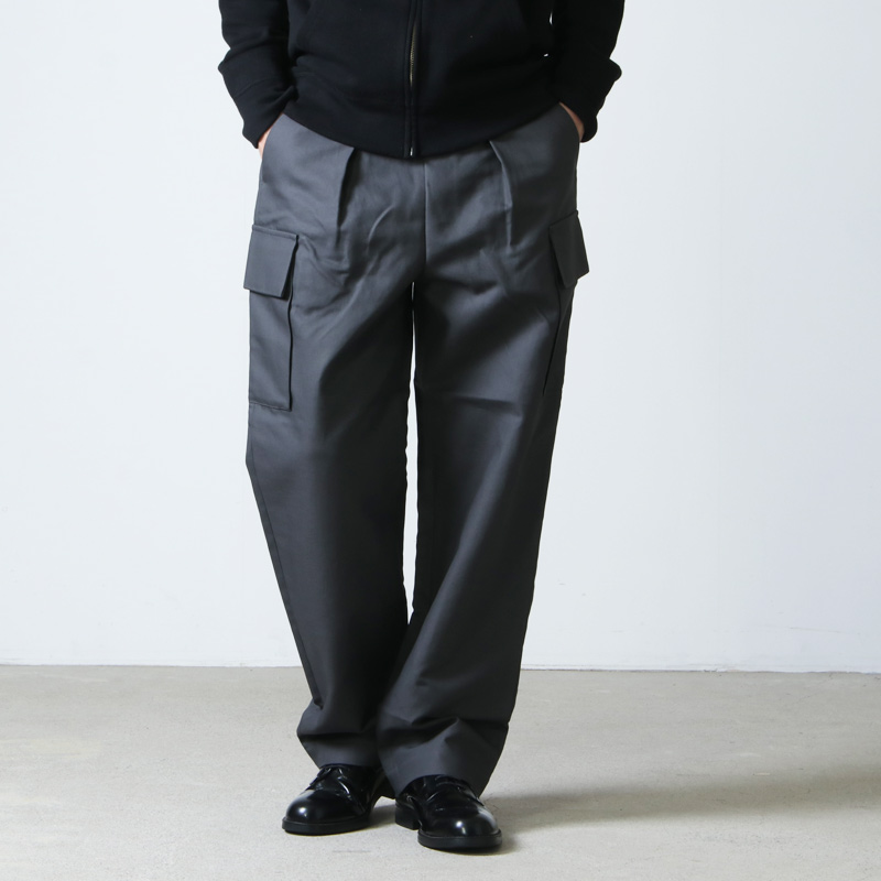 Graphpaper (グラフペーパー) Double Plain Weave Easy Militrary Pants /  ダブルプレーンウィーブイージーミリタリーパンツ