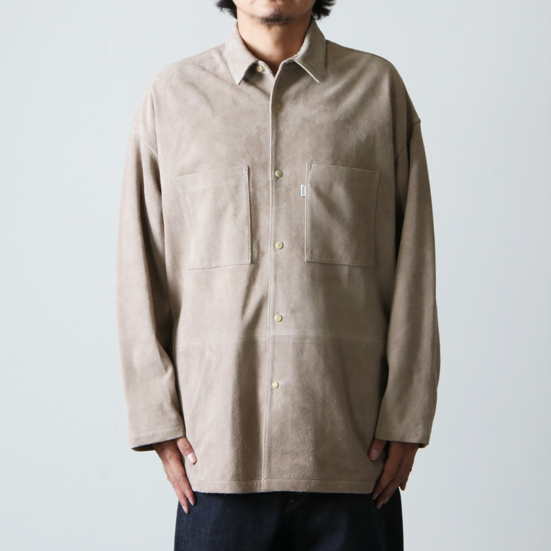 Graphpaper (グラフペーパー) Goat Suede Box Shirt Jacket / ゴート 