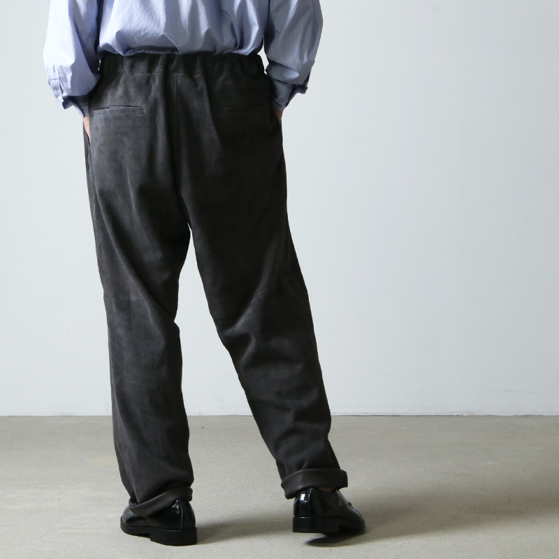 Graphpaper (グラフペーパー) Goat Suede Chef Pants / ゴートスエード ...
