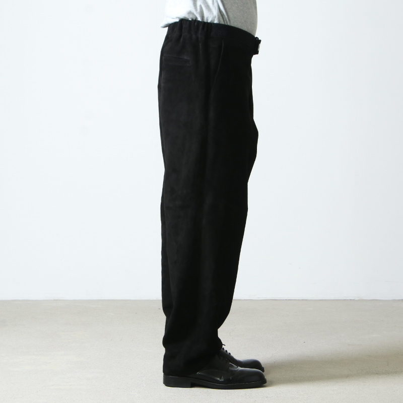 Graphpaper (グラフペーパー) Goat Suede Chef Pants / ゴート