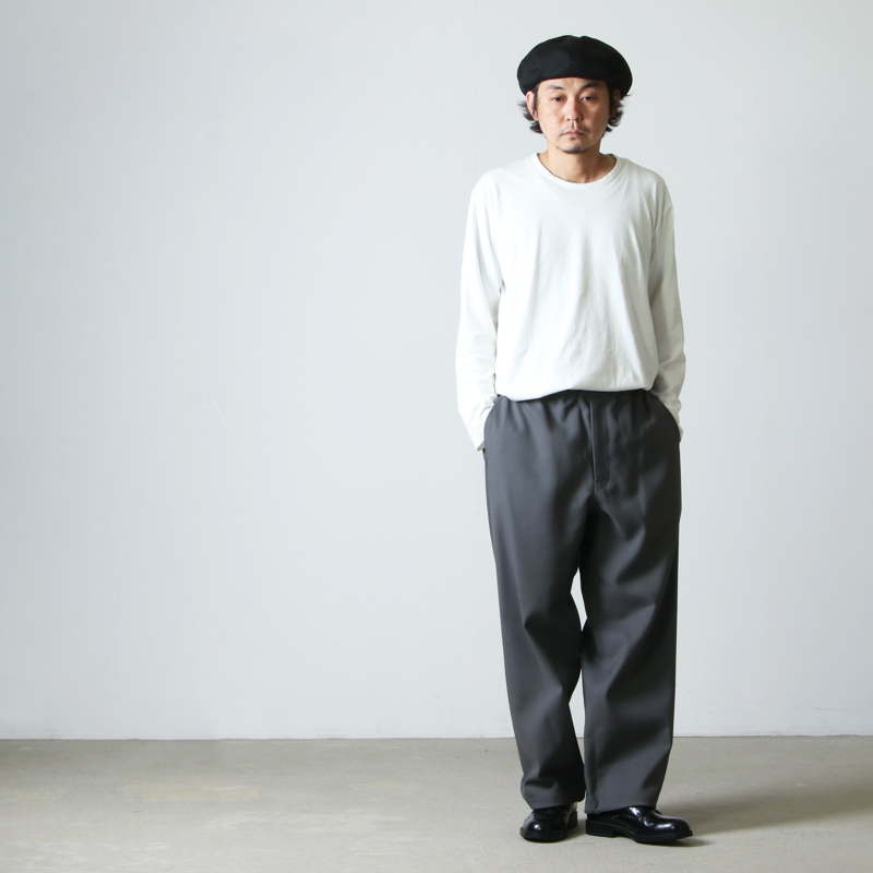 Graphpaper (グラフペーパー) Stretch Kersey Track Pants 