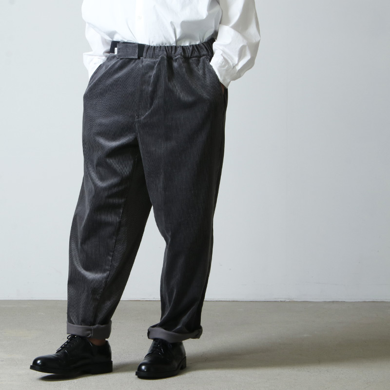 Graphpaper (グラフペーパー) Suvin Corduroy Wide Tapered Chef Pants 
