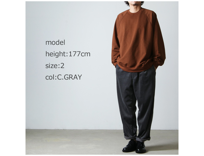 Graphpaper (グラフペーパー) Suvin Corduroy Wide Tapered Chef Pants 