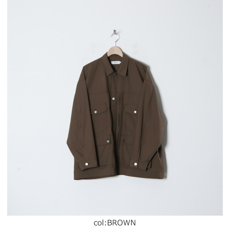 Graphpaper (グラフペーパー) High Count Wool Work Jacket / ハイ ...