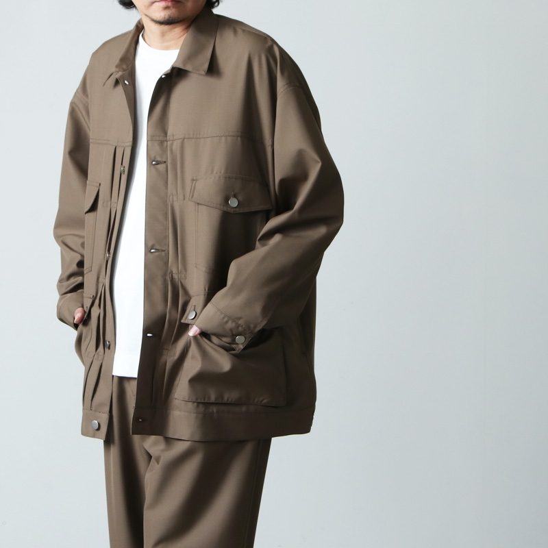 Graphpaper (グラフペーパー) High Count Wool Work Jacket / ハイ