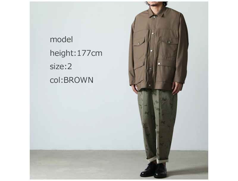 Graphpaper (グラフペーパー) High Count Wool Work Jacket / ハイ