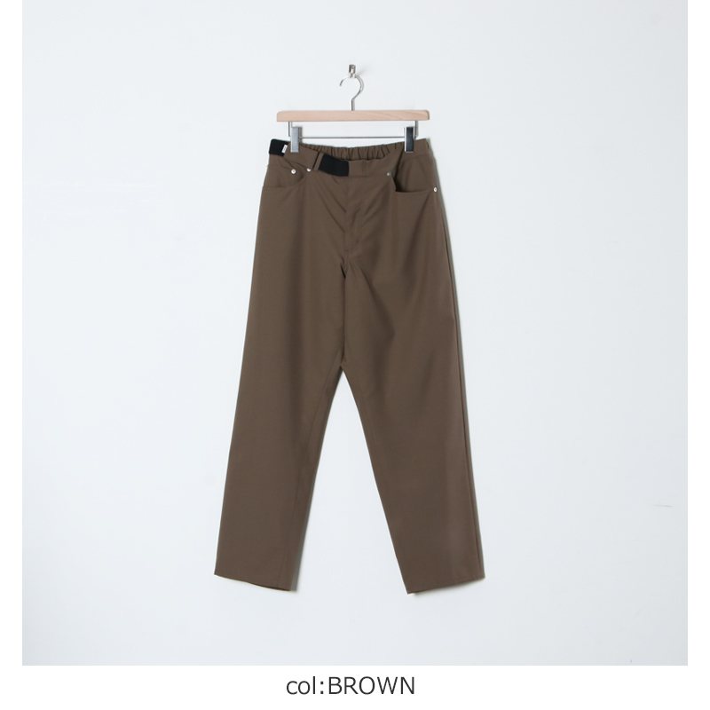 Graphpaper (グラフペーパー) High Count Wool Five Pocket Chef Pants