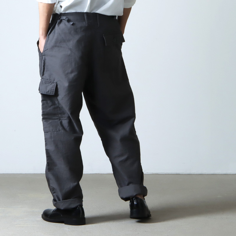 Graphpaper (グラフペーパー) Cotton Linen Moleskin Fatigue Pants ...