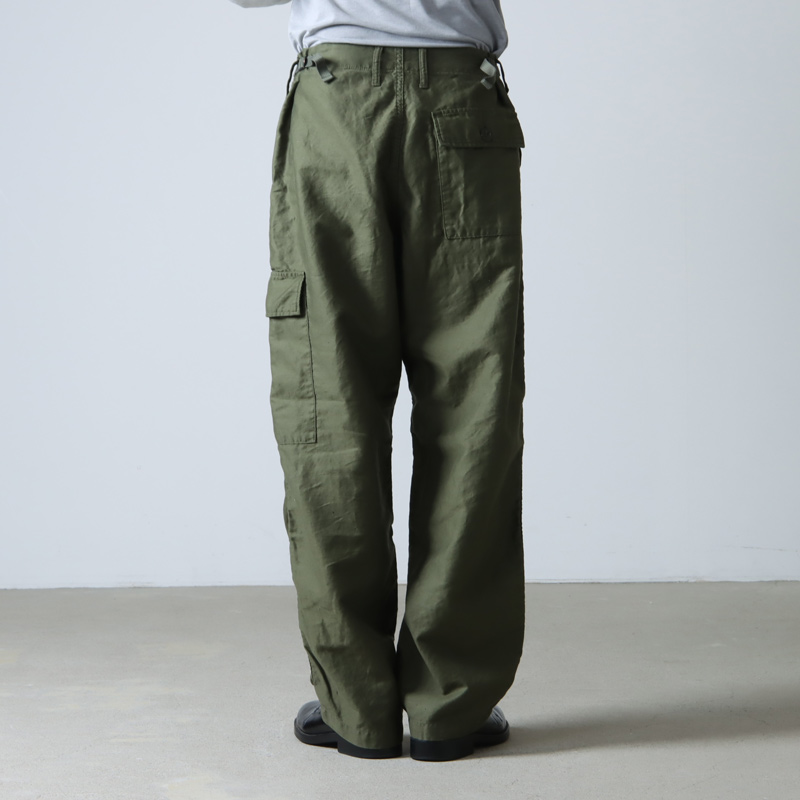 Graphpaper (グラフペーパー) Cotton Linen Moleskin Fatigue Pants