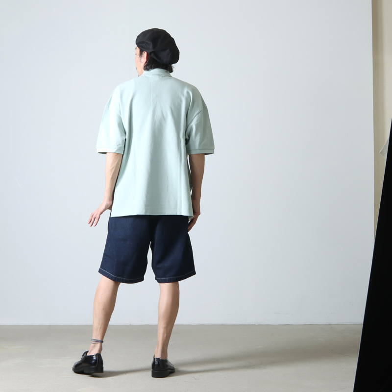 Graphpaper (グラフペーパー) Cotton Pique Jersey S/S Polo