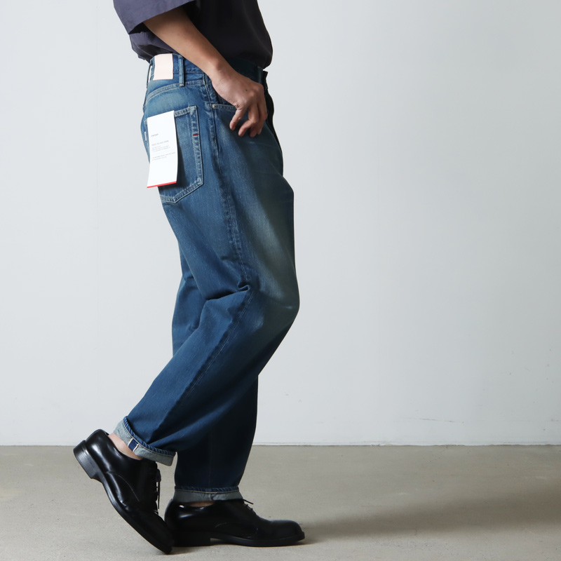 Graphpaper グラフペーパー Selvage Denim Five Pocket Tapered
