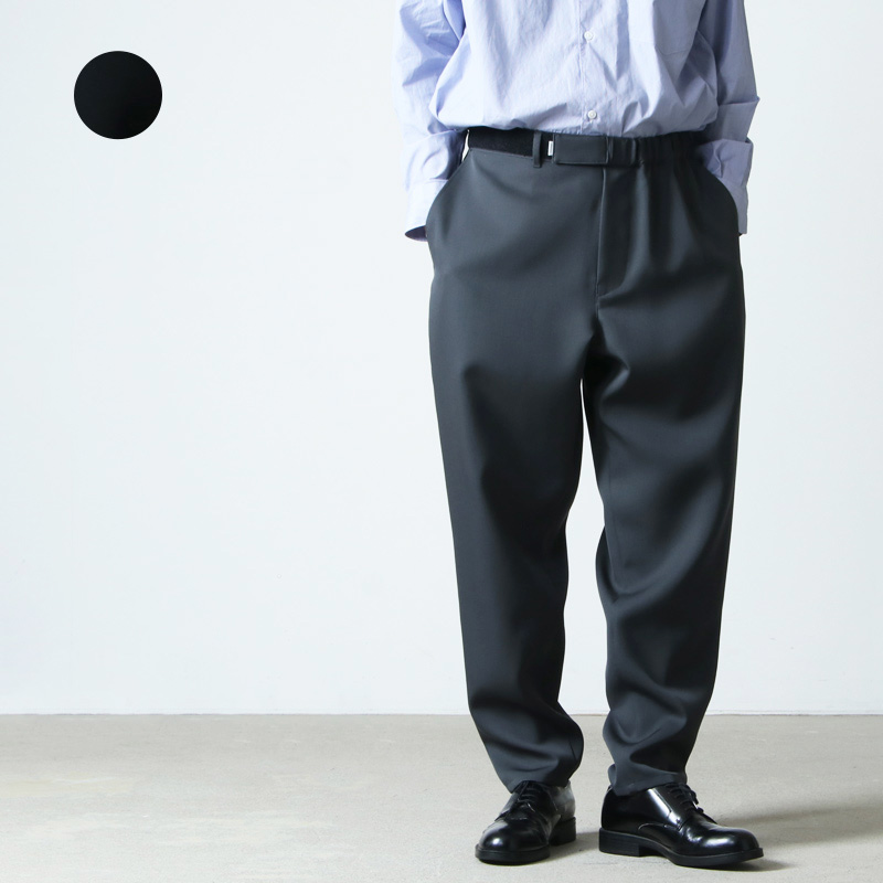 Graphpaper (グラフペーパー) Scale Off Wool Slim Waisted Chef Pants