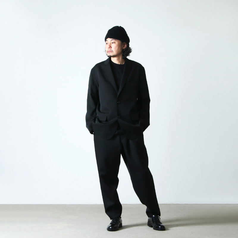 Graphpaper(グラフペーパー) Scale Off Wool Slim Waisted Chef Pants