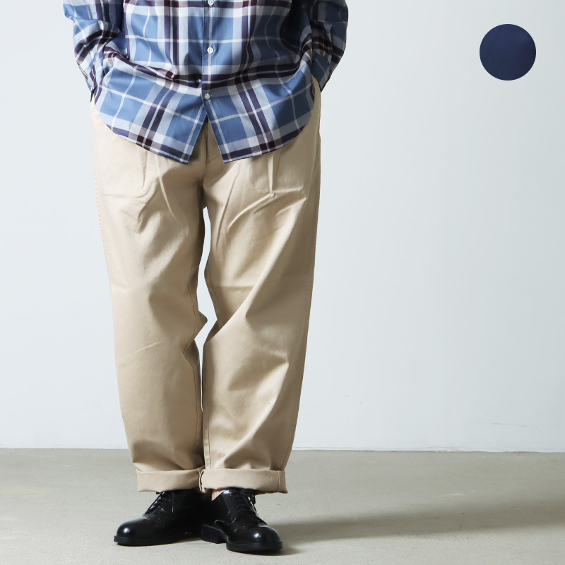 Graphpaper (եڡѡ) Westpoint Chino Tuck Tapered Pants