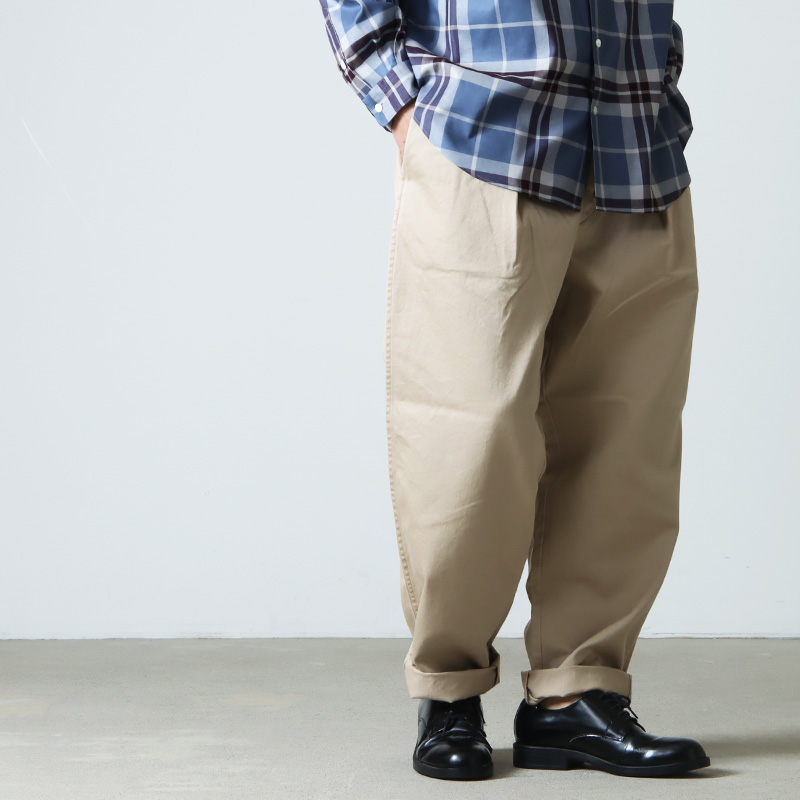 Graphpaper(եڡѡ) Westpoint Chino Tuck Tapered Pants