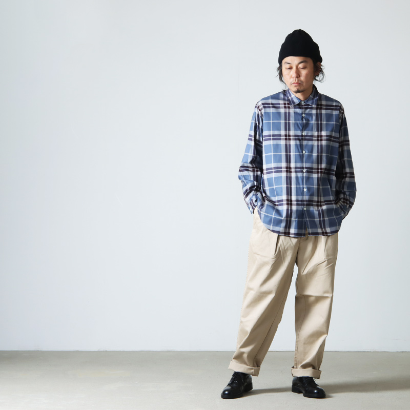 Graphpaper (グラフペーパー) Westpoint Chino Tuck Tapered Pants