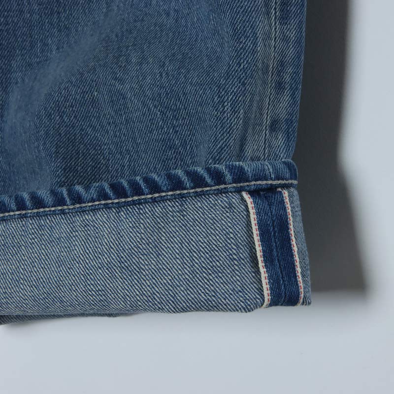 Graphpaper (グラフペーパー) Selvage Denim Five Pocket Tapered 