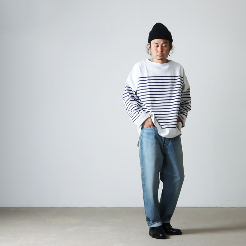 Graphpaper(եڡѡ) Selvage Denim Five Pocket Tapered Pants LIGHT FADE