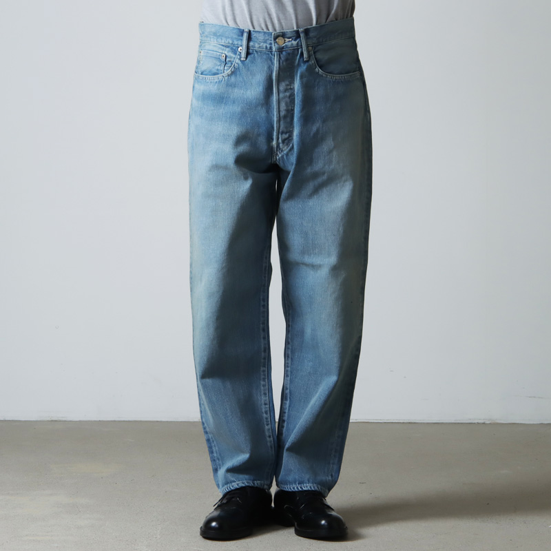 Graphpaper (グラフペーパー) Selvage Denim Five Pocket Tapered 