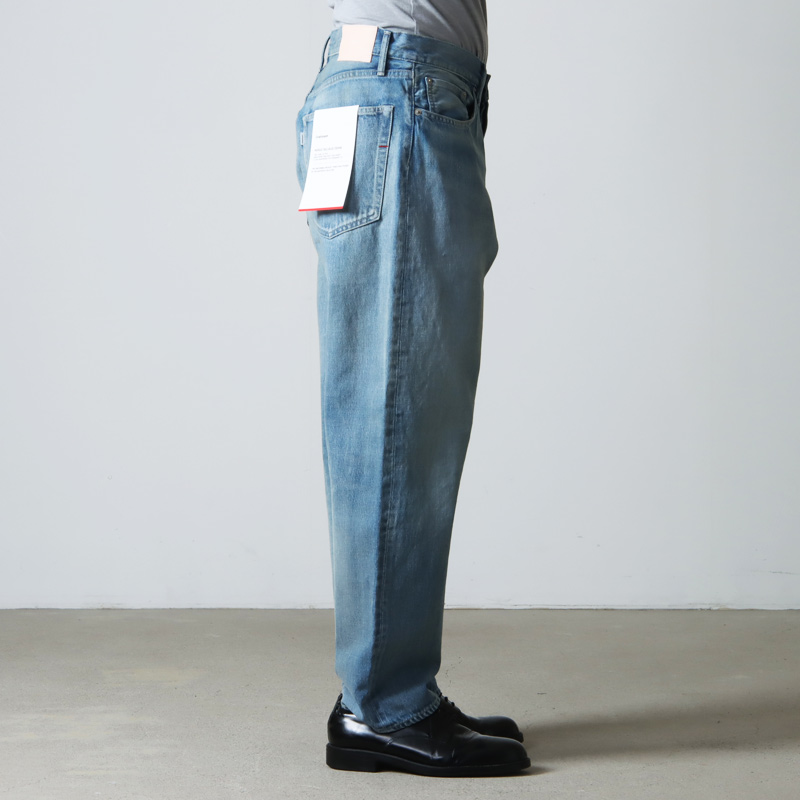 Graphpaper(եڡѡ) Selvage Denim Five Pocket Tapered Pants LIGHT FADE