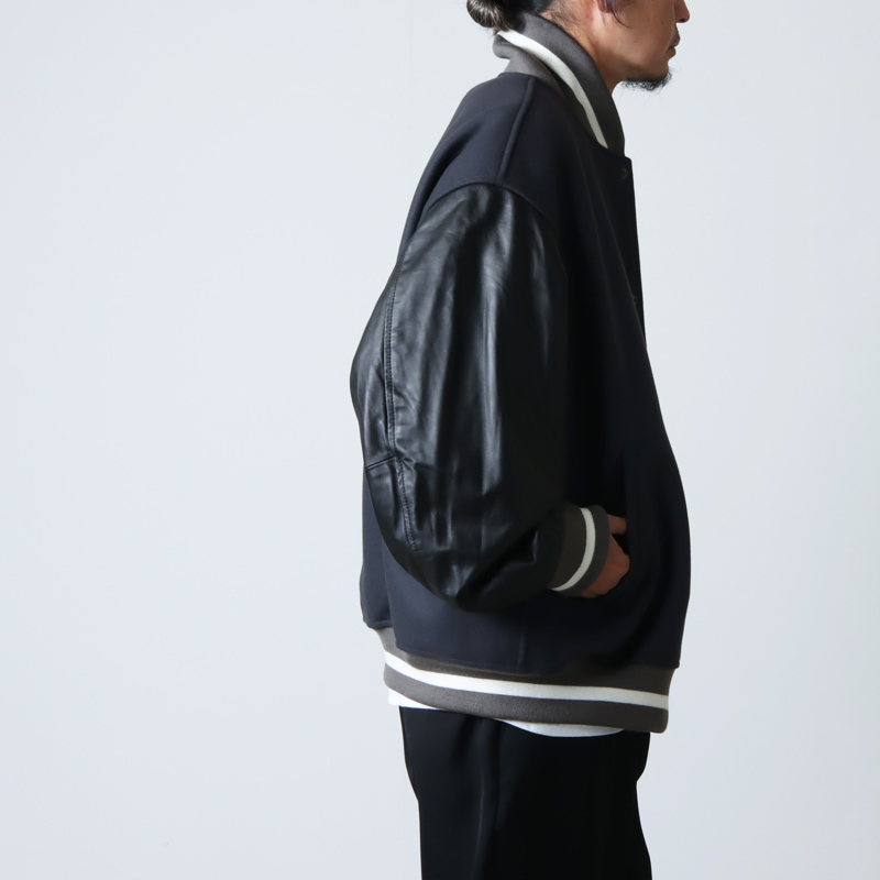 毎日更新 グラフペーパー Scale Off Melton Stadium Jacket | artfive