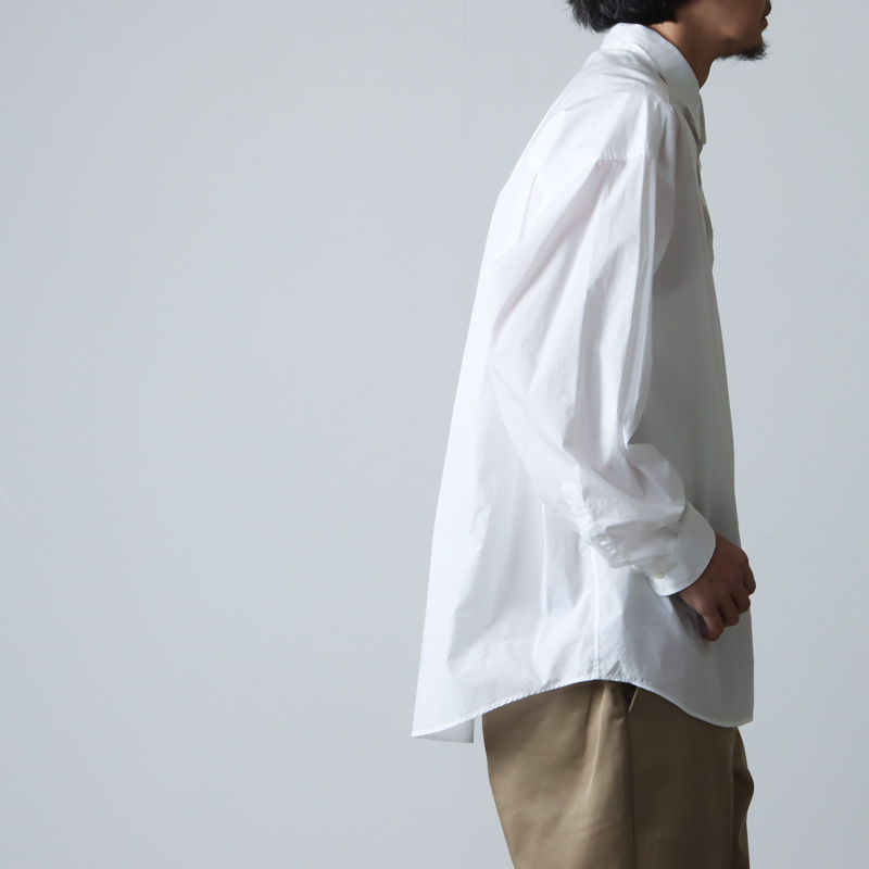 Graphpaper (グラフペーパー) Broad L/S Oversized Regular Collar