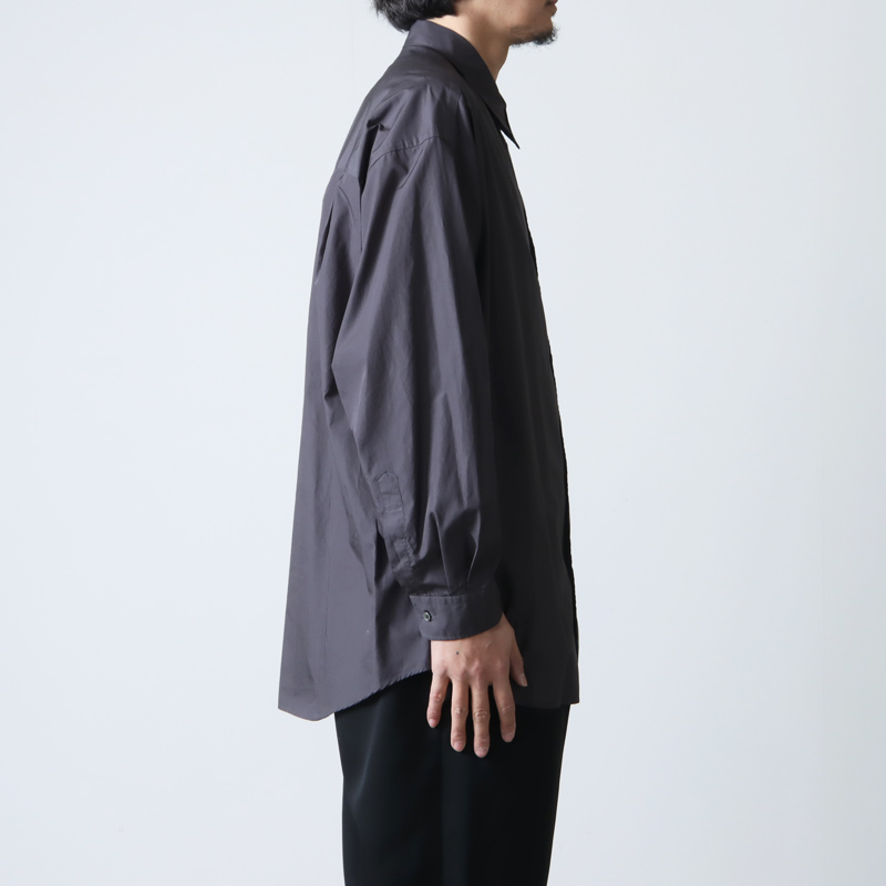 Graphpaper (グラフペーパー) Broad L/S Oversized Regular Collar