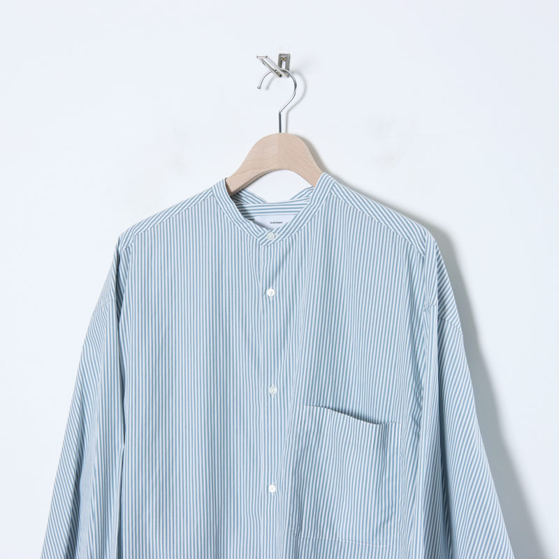 【美品】Graphpaper オーバーサイズシャツ  ロンドンストライプ