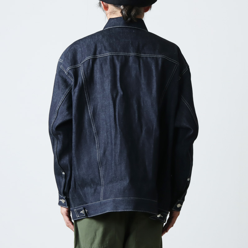 Graphpaper (グラフペーパー) Selvage Denim Trucker Jacket RIGID ...