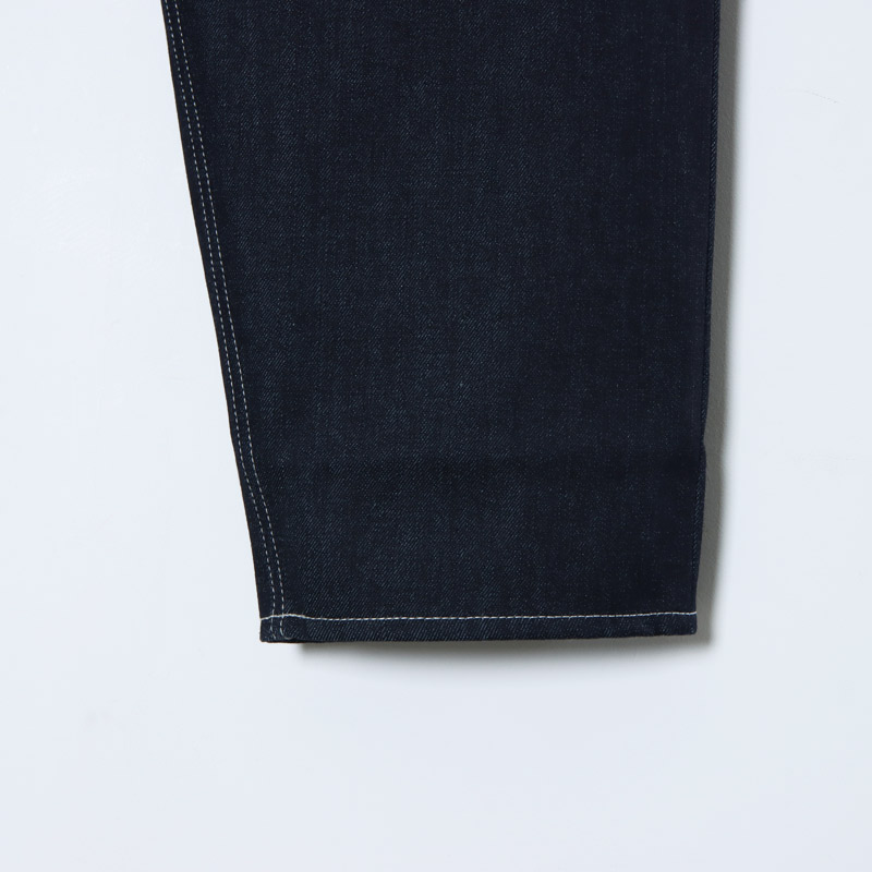 Graphpaper (グラフペーパー) Selvage Denim Two Tuck Tapered Pants RIGID