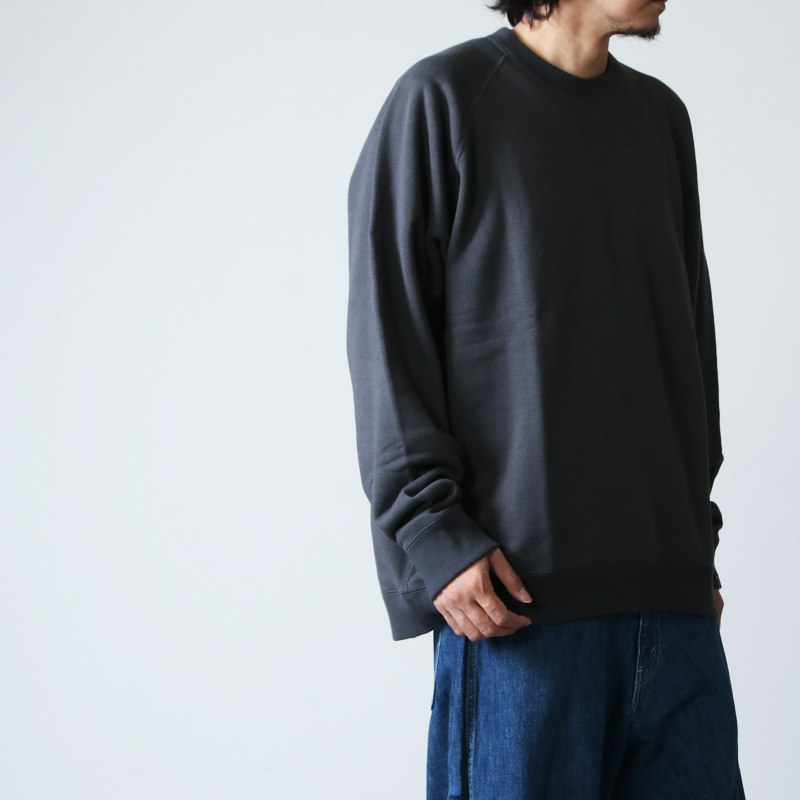 Graphpaper (グラフペーパー) LOOPWHEELER for GP Raglan Sweat 