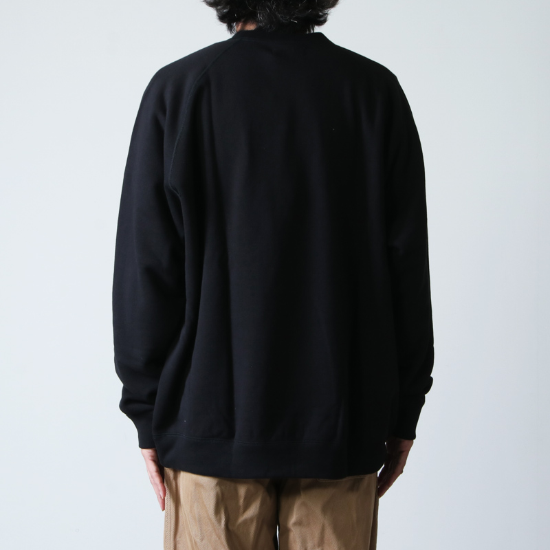 Graphpaper (グラフペーパー) LOOPWHEELER for GP Raglan Sweat