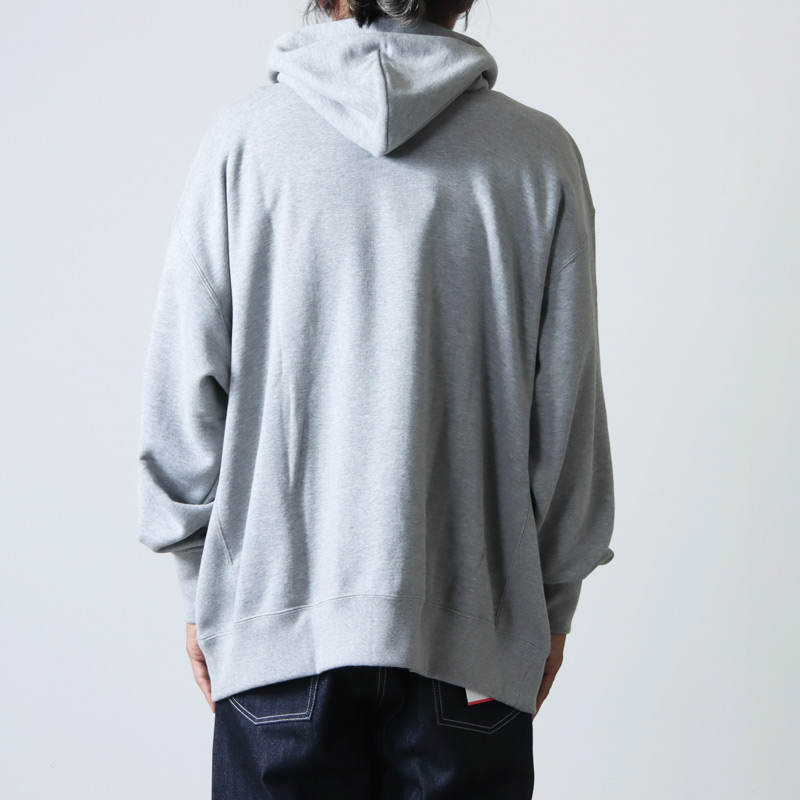 LOOPWHEELER x LOWERCASE】Sweat Parka グレー - トップス