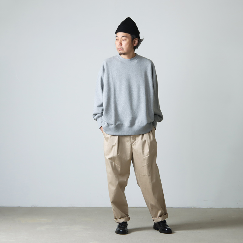 Graphpaper (グラフペーパー) LOOPWHEELER for GP Classic Crew Neck ...