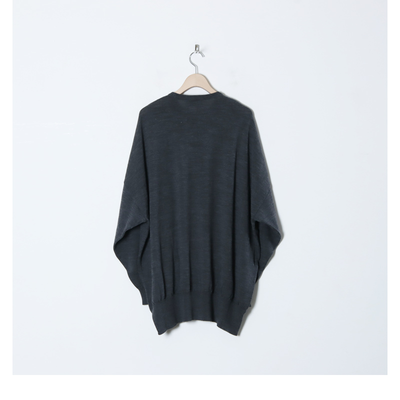 Graphpaper (グラフペーパー) Fine Wool Oversized Crew Neck Knit
