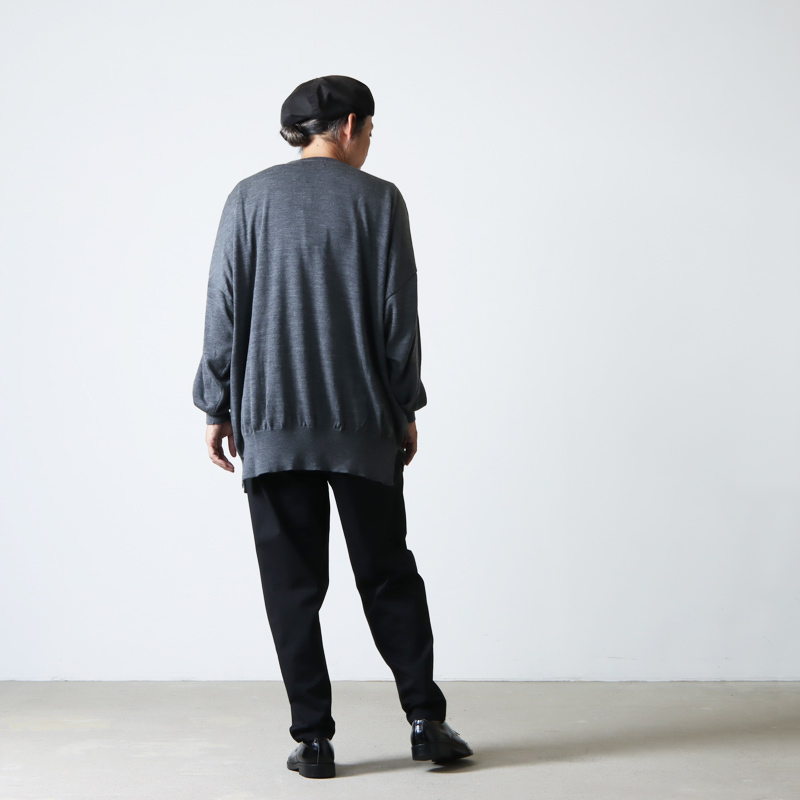 Graphpaper (グラフペーパー) Fine Wool Oversized Crew Neck Knit ...