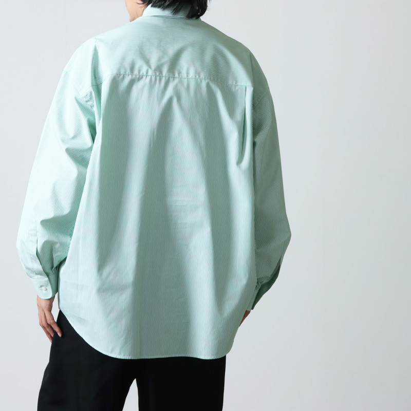 別注 Graphpaper THOMAS MASON WORK SHIRT ブルー - トップス