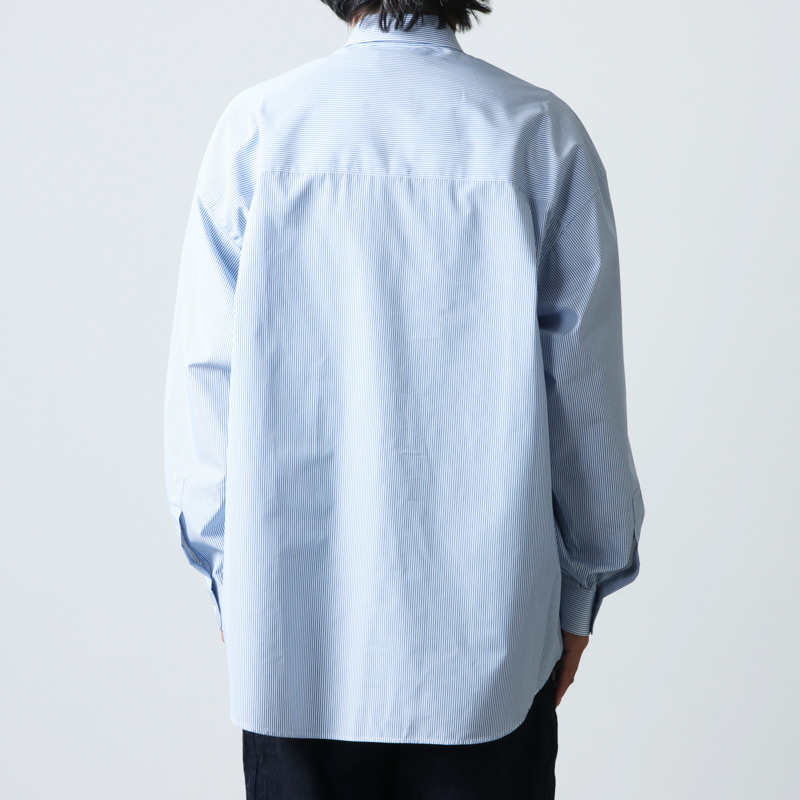 Graphpaper (グラフペーパー) Thomas Mason for GP L/S Oversized ...