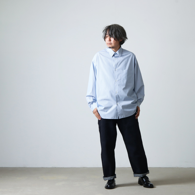 Graphpaper (グラフペーパー) Thomas Mason for GP L/S Oversized