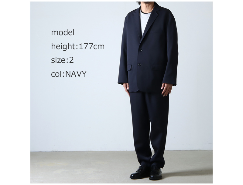 Graphpaper (グラフペーパー) Scale Off Wool Jacket / スケールオフ