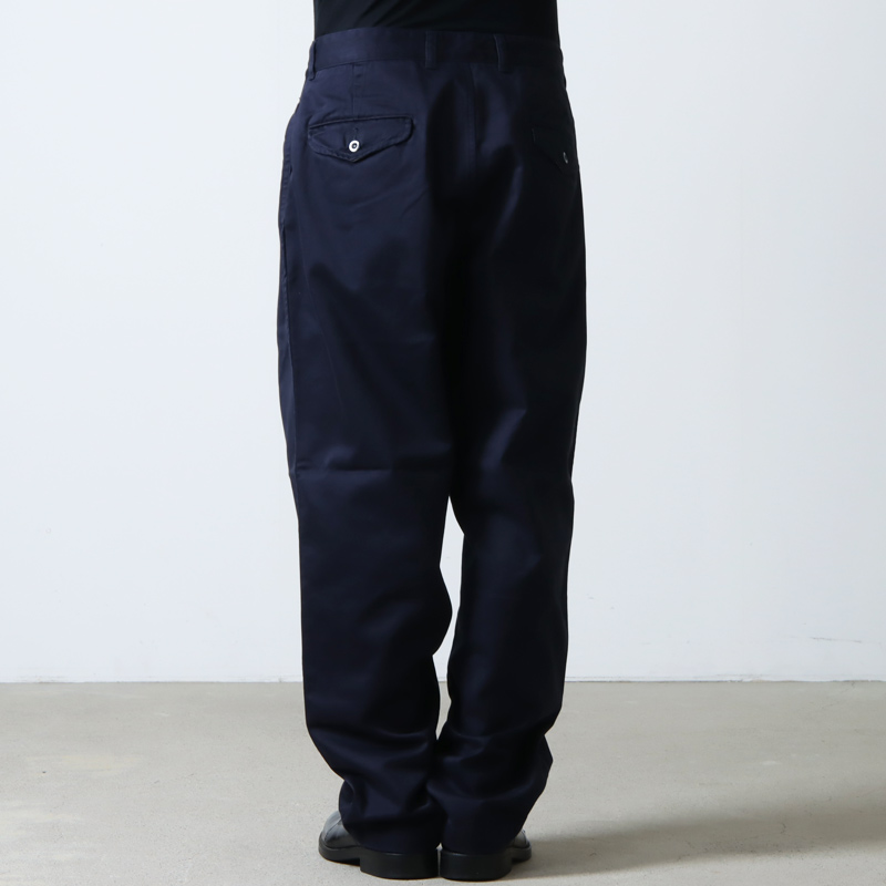 Graphpaper (グラフペーパー) Suvin Chino Tuck Tapered Pants / ス