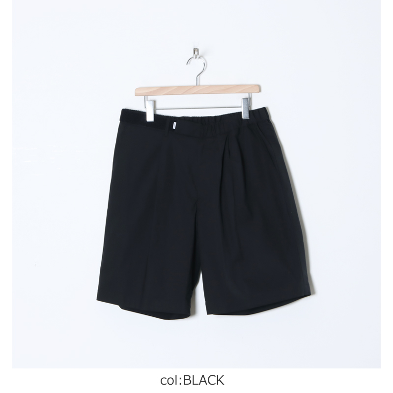 Graphpaper (グラフペーパー) Stretch Typewriter Wide Chef Shorts