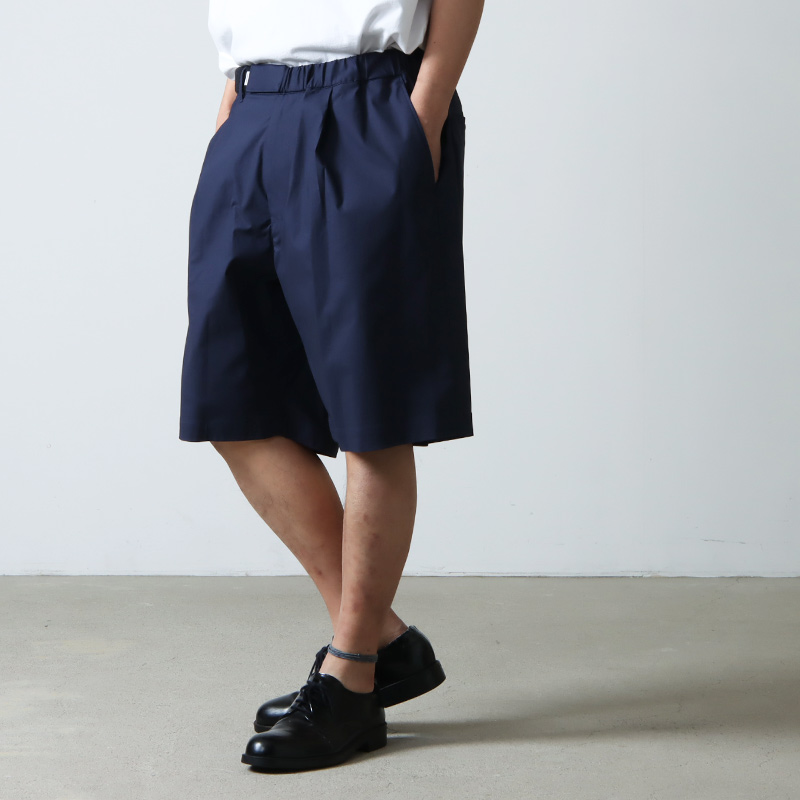 Graphpaper (グラフペーパー) Stretch Typewriter Wide Chef Shorts ...