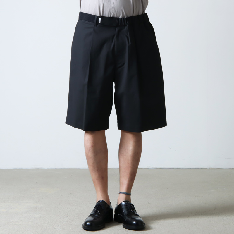 Graphpaper(եڡѡ) Stretch Typewriter Wide Chef Shorts