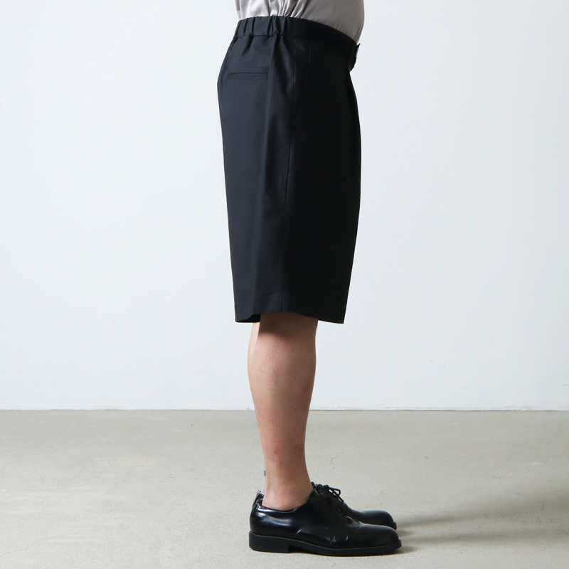 Graphpaper (グラフペーパー) Stretch Typewriter Wide Chef Shorts 