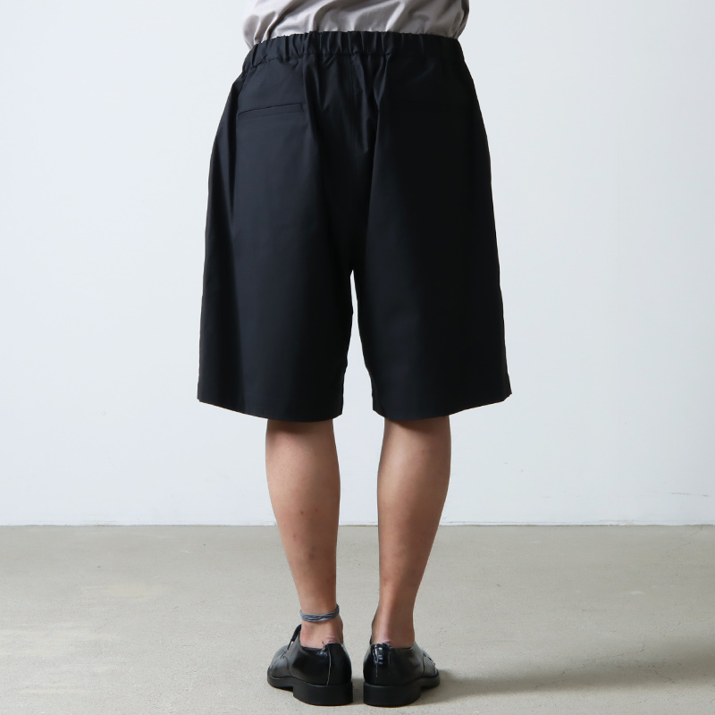 Graphpaper (グラフペーパー) Stretch Typewriter Wide Chef Shorts 